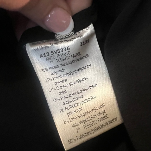 Giambattista Valli Metallic Stripe Tweed Knee-Length Dress 44 - Picture 15 of 15